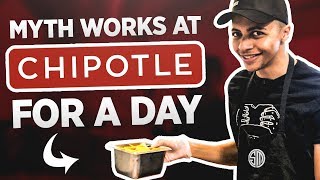 TSM Myth Works at Chipotle for a Day [upl. by Hasina]