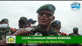 FARDC  Etat de Siège NordKivu le Lieutenant Général Ndima à Beni [upl. by Werdnaed]