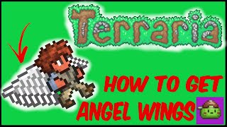 How To Get Angel Wings Easy In Terraria  Terraria 1449 [upl. by Achilles]