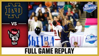 Notre Dame vs NC State Full Game Replay  2024 Ally ACC Womens Basketball Tournament [upl. by Mohl]