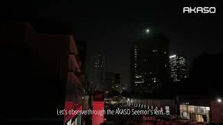 Demo of over 1640ft Clear Vision2 AKASO SeemorTure FullColor Night Vision Goggle [upl. by Oznohpla570]