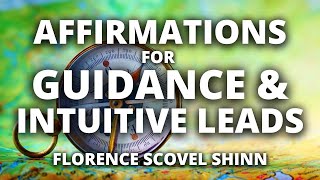 Affirmations for Guidance  Florence Scovel Shinn  Pure Intuition amp Clarity of Mind  108 Reps [upl. by Honoria]