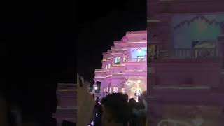 Kolkata puja pandal shortsfeed shorts shortsvideo pls subscribe [upl. by Grindle304]