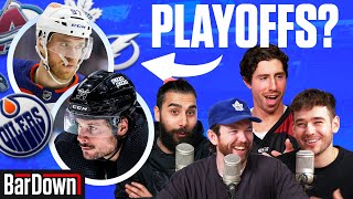 RANKING THE TOP 25 PLAYOFF PLAYERS  BarDown Podcast [upl. by Eiromem]