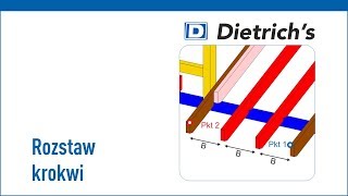 Dobór rozstawu krokwi na dachu [upl. by Kcolttam]