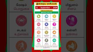 Today Tamil Calendar l Rasi palan l September 21 2024 l tamilcalendar rasipalan [upl. by Anerehs]