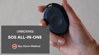 UNBOXING SOS ALLINONE MEDICAL ALERT DEVICE  Bay Alarm Medical [upl. by Cohleen]