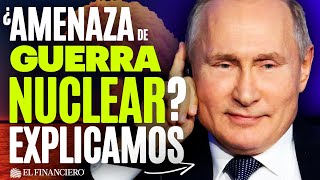 Putin se BLINDA  Amenaza con ataque NUCLEAR si Rusia es agredida [upl. by Esemaj]