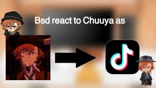 Bsd react to Chuuya as random gacha TikTok X2 speed12 [upl. by Aelyak]