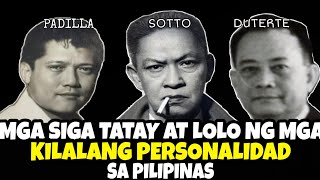 Ano ang mga nagawa ng 3 Siga tatay nila Duterte Robin Padilla Tito Sotto History [upl. by Kcirdaed189]