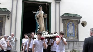 Procesión de la imagen de Beatriz de Silva por su canonización [upl. by Norok788]