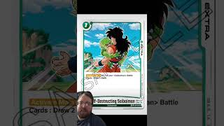 Set 4 Green Leader is Nappa or Vegeta fusionworld dbscardgame dbscg cardreveal saibaman [upl. by Nutsud]