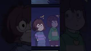 Frisk FINALLY Gives In To Charas Puns Undertale Comic Dub [upl. by Durer]