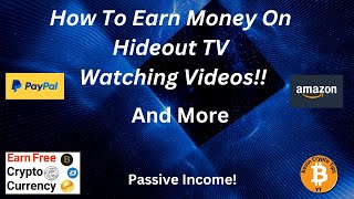 How To Earn Money On Hideout TV Watching Videos and more [upl. by Aruol]