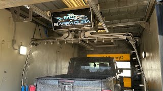 Premier Car Wash  RARE Hydrospray Barracuda Touchless Car Wash System  South Elgin IL [upl. by Nirhtak]