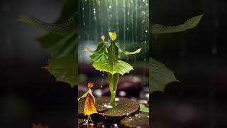 animated flower dance in beautiful rain [upl. by Barlow485]