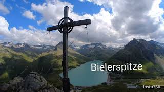 Silvretta Hochalpenstraße  Bielerspitze und Wiesbadener Hütte [upl. by Heringer]