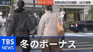 冬のボーナスにコロナの影【news23】 [upl. by Annirak71]