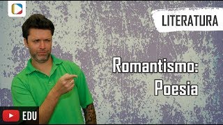 Literatura  Aula 6 Romantismo poesia [upl. by Atinoj]