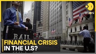 Financial crisis in the US  Credit cards past dues in focus  Latest News  WION [upl. by Atinrehs260]