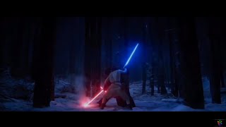 star wars 7  Finn amp Rey vs Kylo Ren  star wars  The Force Awakens [upl. by Dusza]