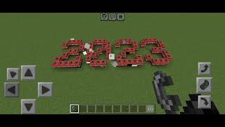 goodbye 2023 welcome 2024 minecraft [upl. by Seidler]