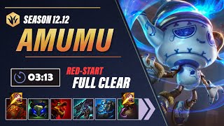 Amumu Buffs 313 RedStart Full Clear Guide Patch 1212 [upl. by Grosberg]