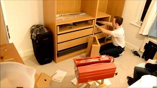 Building an IKEA PAX Wardrobe [upl. by Pincus]