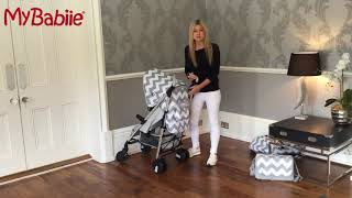 My Babiie MB51 Pushchair Snapshot Video [upl. by Edia326]