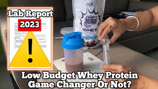 Xlr8 Nitro Whey Protein Honest Review With LAB REPORT amp Labtest With Mb Procheck Kit Muscleblaze [upl. by Millan]