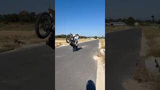 DR650 wheelie [upl. by Aixela]