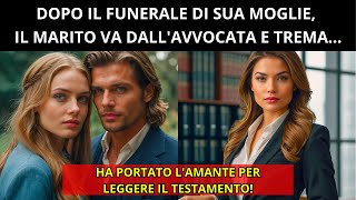 DOPO IL FUNERALE DI SUA MOGLIE IL MARITO PORTA LA SUA AMANTE ALLA LETTURA DEL TESTAMENTO MA POI [upl. by Nadabb839]