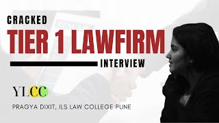 How to Crack a Lawfirm Interview  Pragya Dixit  YLCC Interview Growthcamp Mentee  Part II [upl. by Suivatnod]