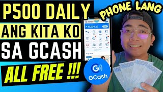 PAANO KUMITA NG P500 PER DAY SA GCASH 2024 FREE APPLICATION 100 FREE NO INVITE NO PUHUNAN 2024 APP [upl. by Saxet]