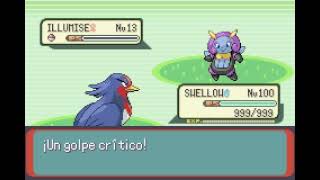 POKEMON EMERALD  SWELLOW  AZOTE  FLAIL [upl. by Llenrub]