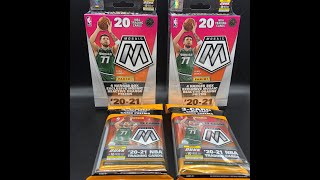 202021 Panini Mosaic Basketball Pack Opening Hanger Box and Cello Packs Lamelo Rookies [upl. by Michail]