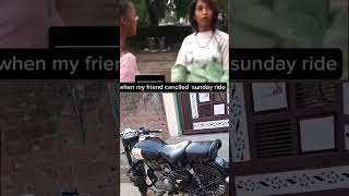 Sunday ride cancelled royalenfield bullet350lovers modified [upl. by Tilly190]