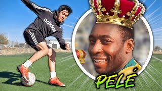 Los MEJORES TRUCOS que INVENTÓ PELÉ 👑🇧🇷 Aprende los Regates y Jugadas que hizo el quotRey del fútbolquot [upl. by Bohon819]