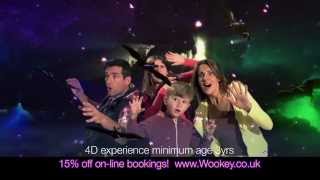 Wookey Hole Caves Somerset 4D Experience TV adverts [upl. by Skye916]