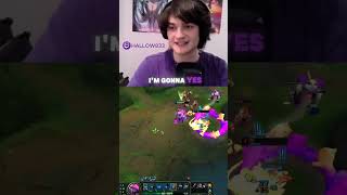 I HAVE AN IDEA Hallow833 on twitch leagueoflegends league [upl. by Adnovahs]