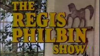 NBC Network  The Regis Philbin Show  WMAQ Channel 5 Complete Broadcast 2221982 📺 [upl. by Adihaj]