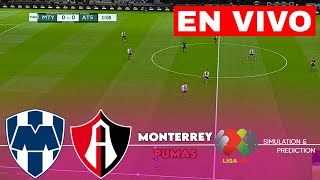 MONTERREY VS ATLAS EN VIVO ⚽ JORNADA 15  LIGA MX APERTURA 2024 [upl. by Annoynek]