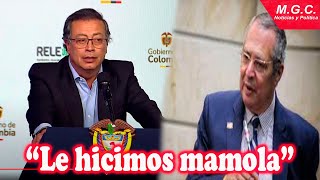 ¡POR FIIIN PRESIDENTE GUSTAVO PETRO LE RESPONDE A IVAN quotEL RASTROJOquot NAME [upl. by Gae72]