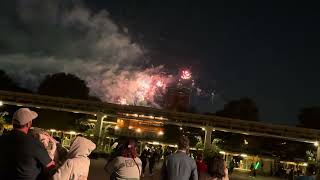 Fireworks at Disneyland last night [upl. by Oehsen649]