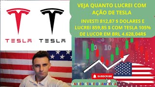 VENDI MINHA AÇÃO DA TESLA [upl. by Nosyarg]