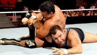 Santino Marella vs Alberto Del Rio Raw July 30 2012 [upl. by Nolahp]