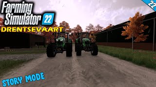 DE NIEUWE TREKKER IS AANGEKOMEN Farming Simulator 22 Story Mode 22 [upl. by Nahtonoj]