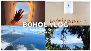 PHILIPPINE VLOG  Flying Back Home to Bohol Island  Amorita Resort Sea View with Pool Villa [upl. by Uphemia901]