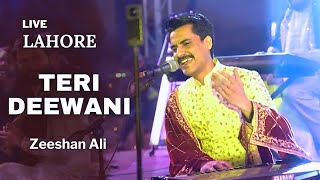 Teri Deewani Live in Lahore  Zeeshan Ali [upl. by Pierson]