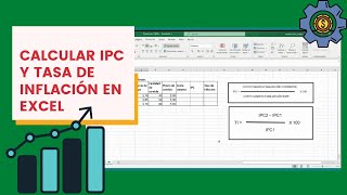 Como calcular el IPC y Tasa de Inflación en Excel [upl. by Ewnihc]